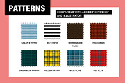 Fashion Pattern Swatches, a Pattern Graphic by Wingsart Studio (Thumbnail 3 of 5)