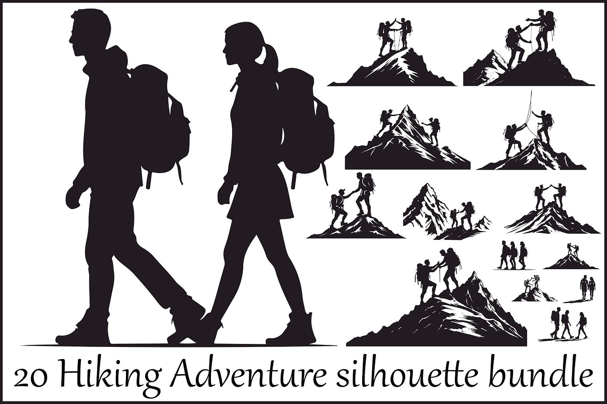 Outdoor Explorer Clipart Pack, an Illustration by hafijul (Photo 1 of 21)