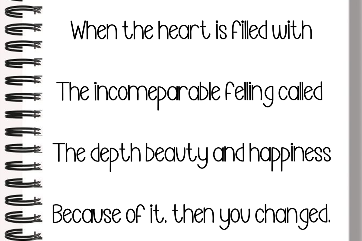 Random Harmony, a Sans Serif Font by FreshTypeINK (Photo 4 of 7)