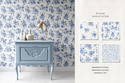 French garden pattern collection, an Illustration by Lisla (Thumbnail 4 of 11)