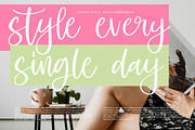 Shelter Melody Handwritten Script, a Script Font by stylishtype.co (Thumbnail 9 of 20)