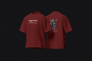 Oversize T-Shirt Mockup Bundle Set, a Shirt Mockup by Rielismee (Thumbnail 5 of 7)