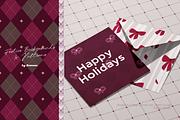 Christmas Backgrounds & Patterns, a Background Graphic by Animoon (Thumbnail 14 of 17)