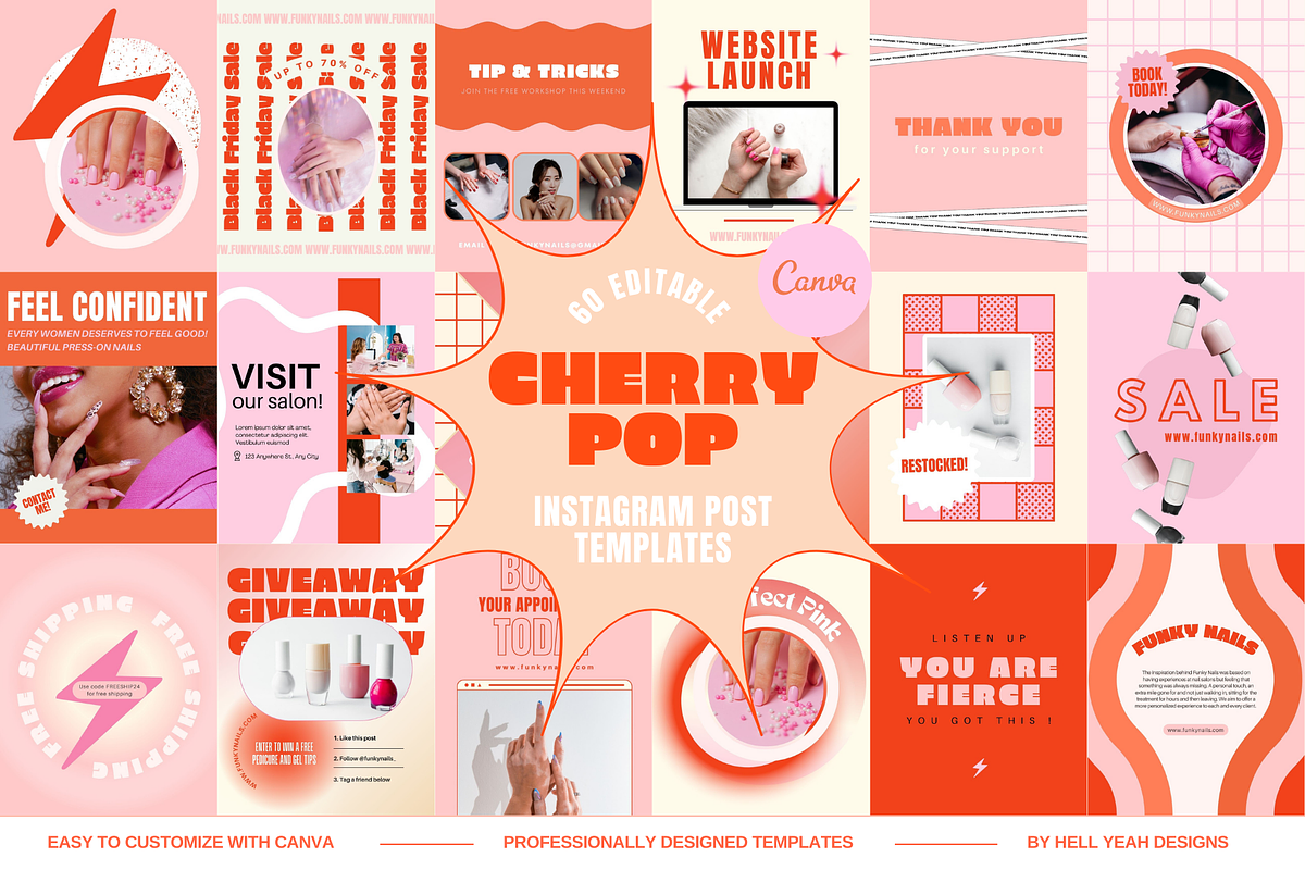 Cherry Branding Starter Kit, a Branding & Logo Template by Hell Yeah Designs (Photo 14 of 16)