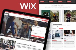 Creative Agency - Wix Studio Website, a Wix Template by Kitteeh