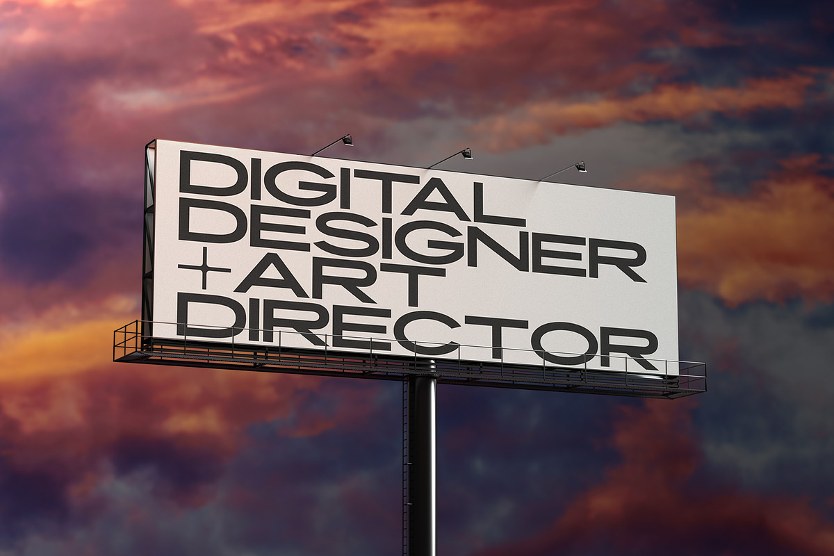 Billboard Mockup Wide, an Advertising Mockup by Croma Studio (Photo 7 of 9)