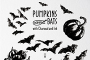 Pumpkins and Bats, an Illustration by Andrea Tardivo (Thumbnail 4 of 4)