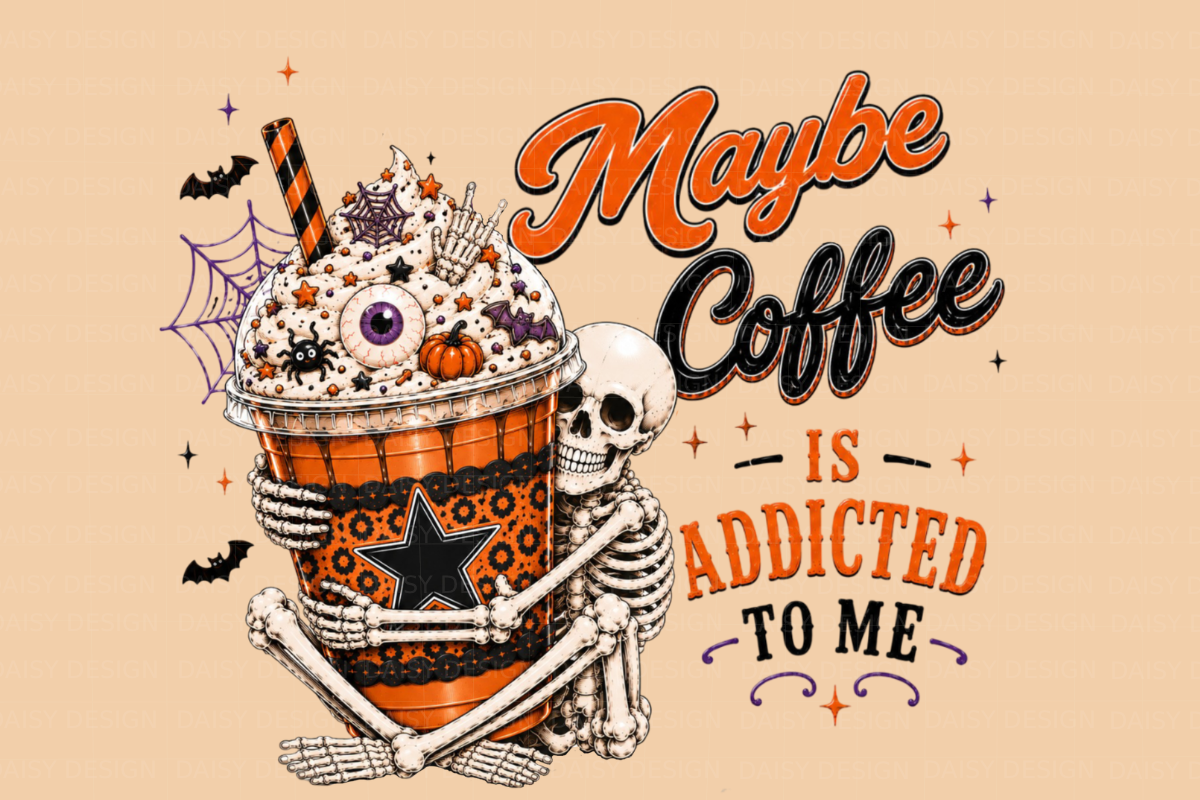 Coffee Halloween Tshirt Png Bundle, a Seasonal Illustration by Daisy Design (Photo 5 of 9)