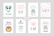 Cute Kids Set, an Animal Illustration by Artnis (Thumbnail 4 of 11)