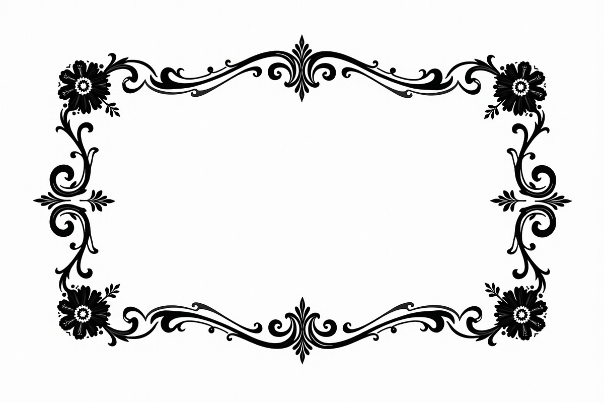 Ornamental Frame Collection, an Illustration by jahid234 (Photo 6 of 9)