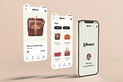 Smartphone Screen Mockup –Mobile App, an iPhone Mockup by DesignRushMarket (Thumbnail 9 of 12)