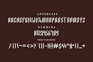 Geblengen Font