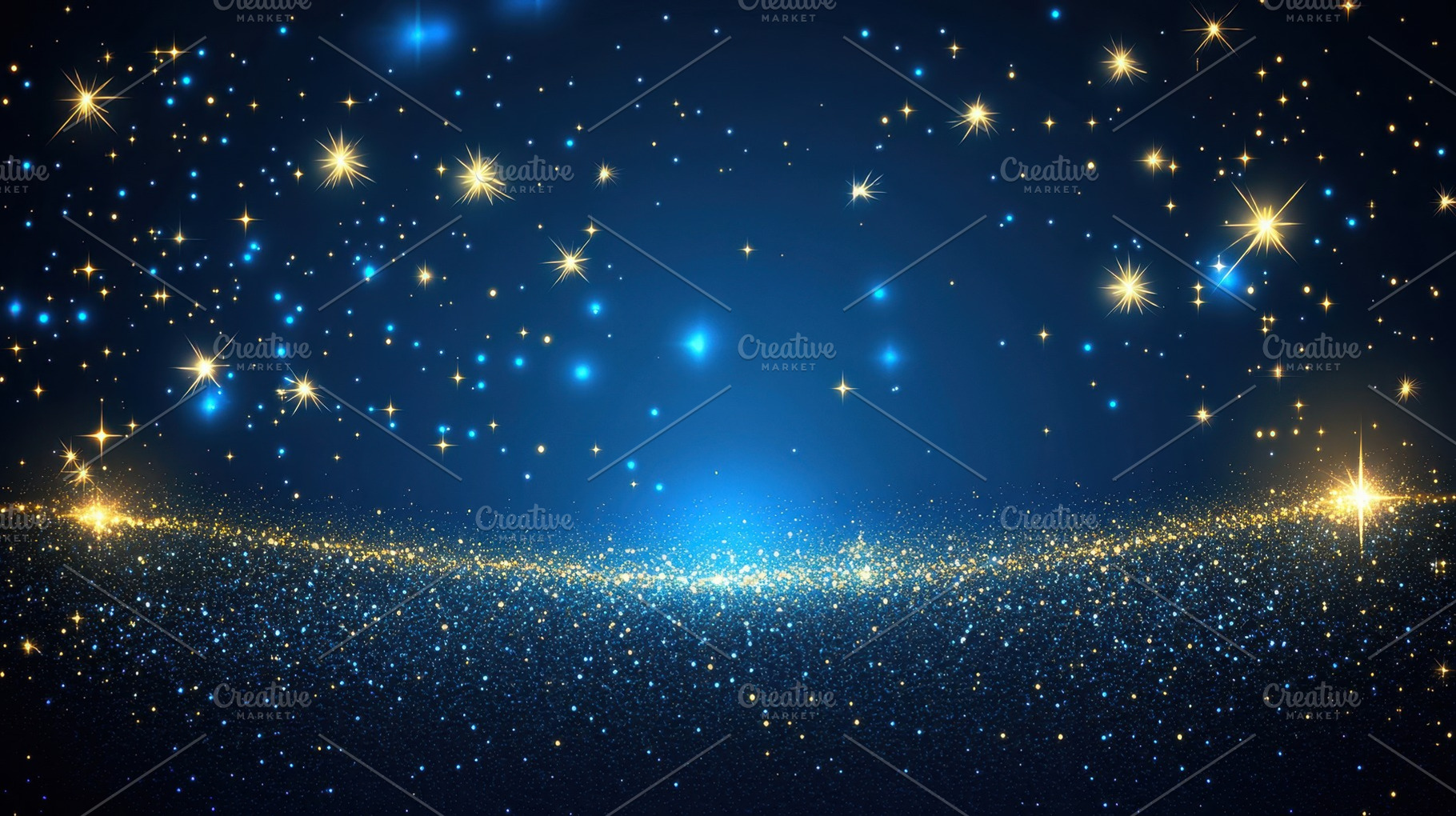 Twinkling stars at night, a Photo by Beautiful things