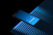 Cinematic iPhone 16 Pro Mockup Scene, an iPhone Mockup by Design Squad (Thumbnail 1 of 2)