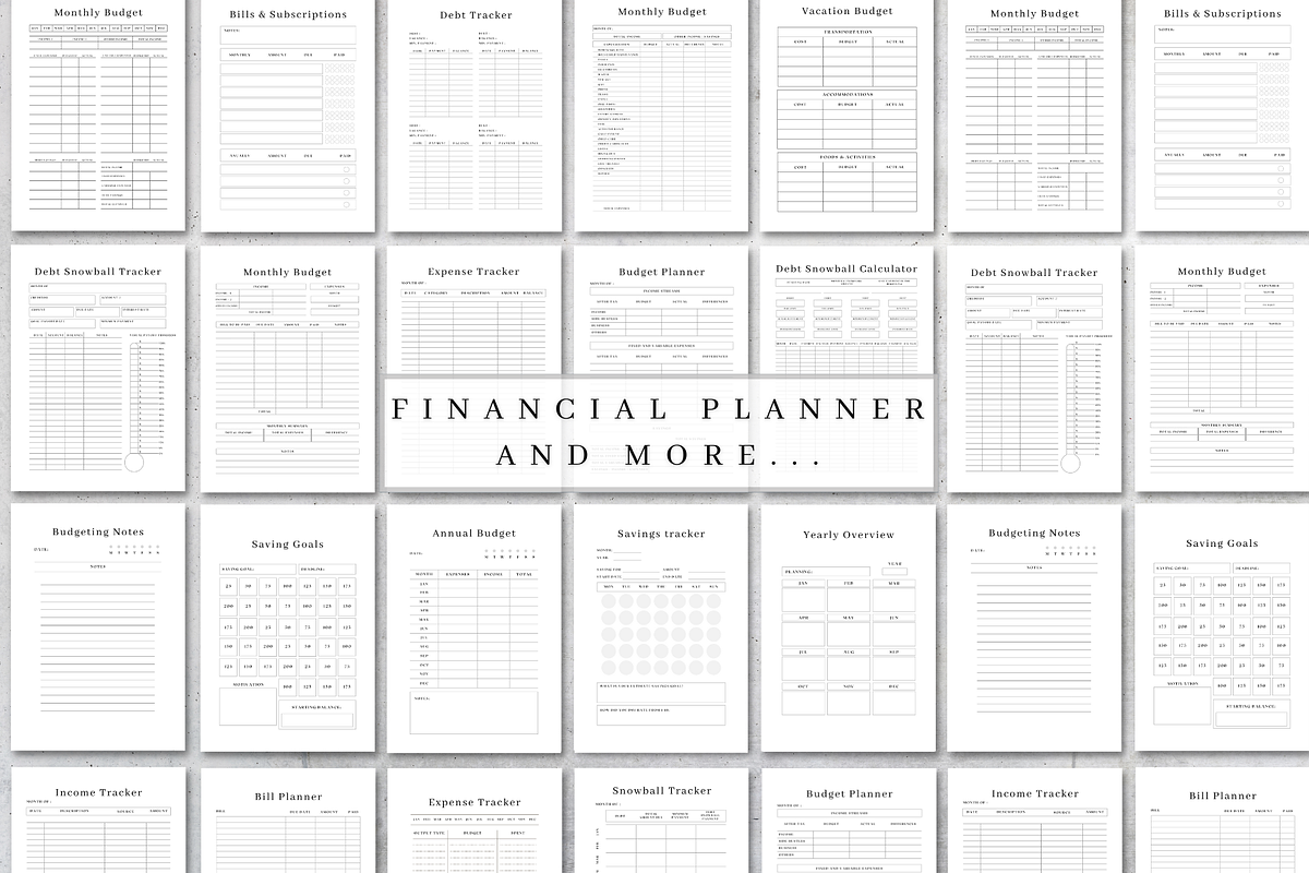 Digital ADHD Planner Printable, a Stationery Template by BRANDcontent (Photo 5 of 9)