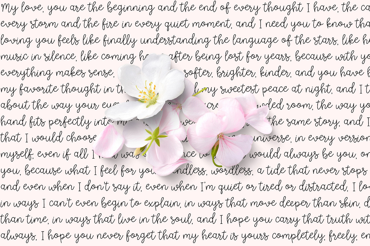 Hopeful Always Bouncy Script Font, a Script Font by Kaya Fonts (Photo 6 of 31)