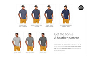 Men Polo Shirt Mockups Set FREE DEMO, a Books & Magazine Mockup by Apparel_Mockups (Thumbnail 15 of 25)