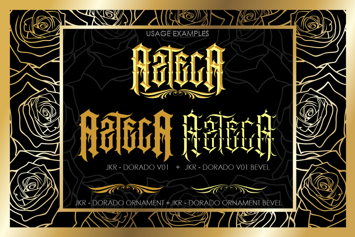 DORADO - FONT, a Blackletter Font by jakejarkor (Photo 10 of 12)