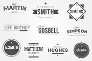 Personal Logos Bundle, a Branding & Logo Template by Jack Gosbell (Thumbnail 3 of 4)