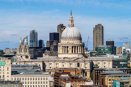HDR City of London skyline, a Photo by WorldPhotos