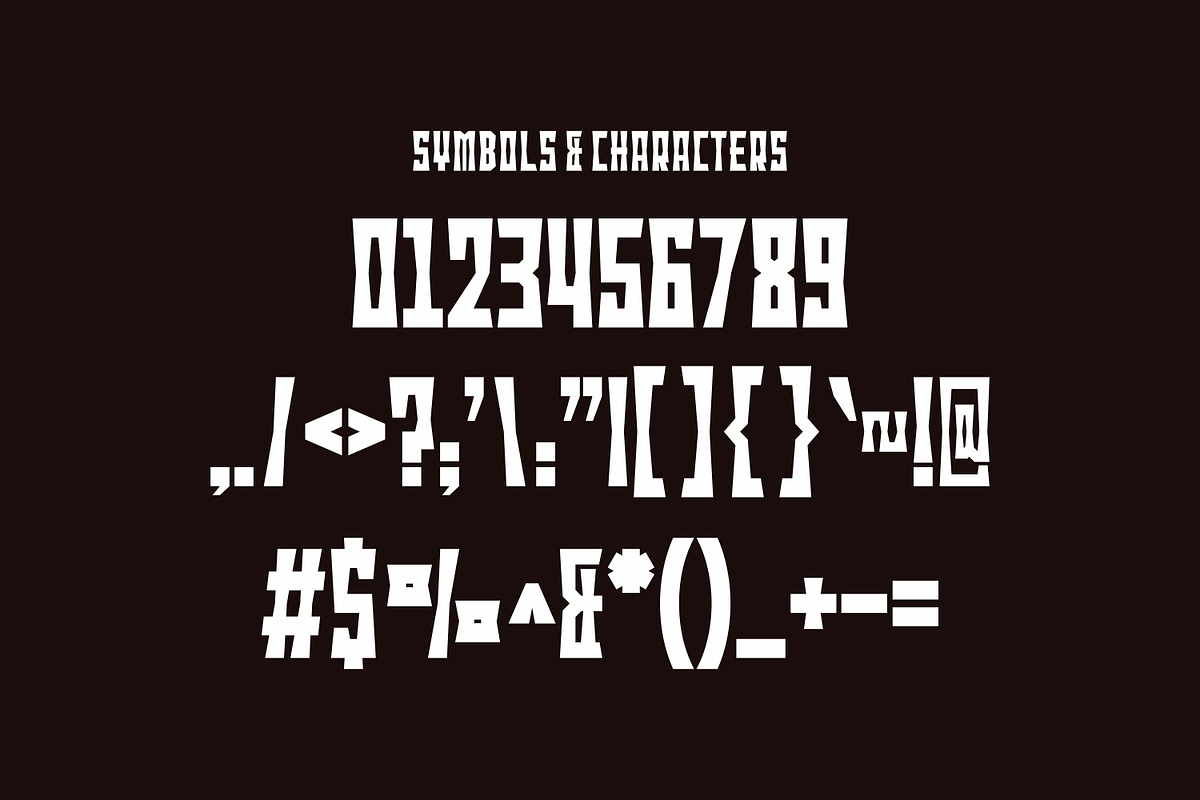 Gonary - Bold Display Font, a Sans Serif Font by lelevien (Photo 2 of 4)