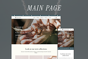 Aether - Shopify Theme for Jewelry, a Shopify Template by AtelierDuVow (Thumbnail 3 of 6)