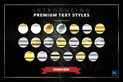 Gold & Silver #4 - 20 Text Styles, a Layer Style Add-On by Jonas Stensgaard (Thumbnail 23 of 23)