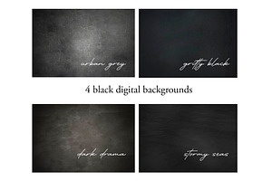 Black Digital Backgrounds