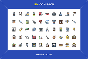 Pet shop icons, an Outline Icon by Wencory