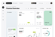 Finance Dashboard UI HTML, a HTML Template by CodeTurtle (Thumbnail 1 of 2)