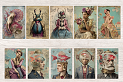 SURREAL RETRO FANTASIES JUNK JOURNAL, a Decorative Illustration by Daring Digies (Thumbnail 6 of 9)