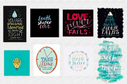 BUNDLE 74 BIBLE QUOTES, an Illustration by Ola-la-la (Thumbnail 9 of 15)