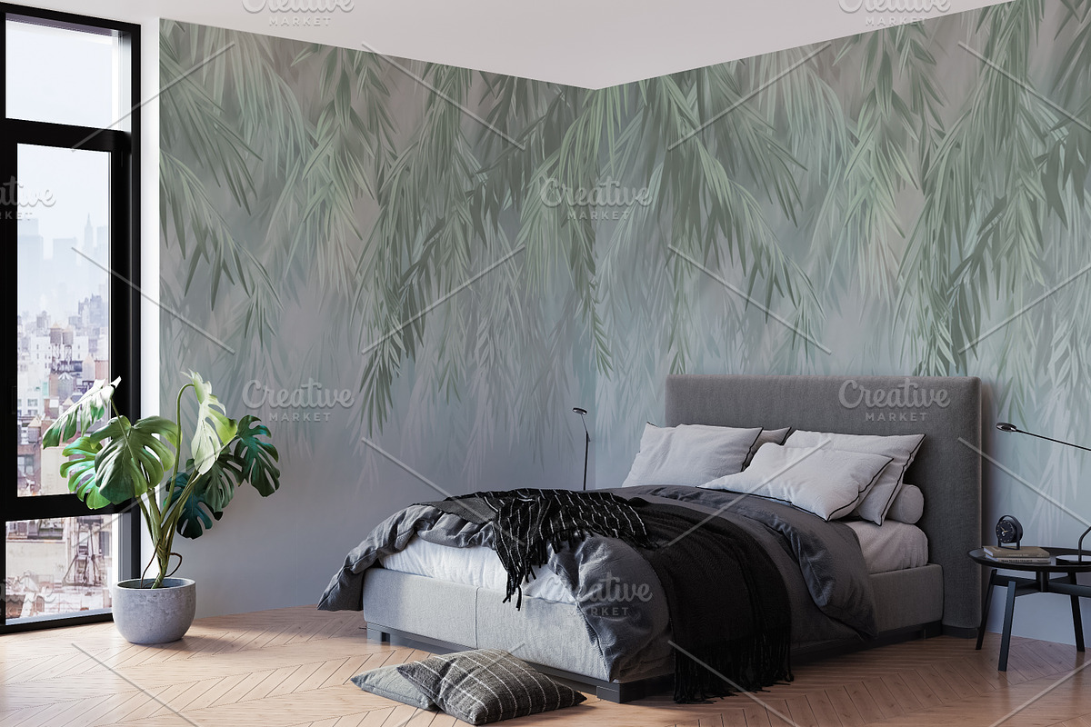 Wallpaper mockup Tapestry mockup, a Household Mockup by Hunny Badger (Photo 3 of 6)
