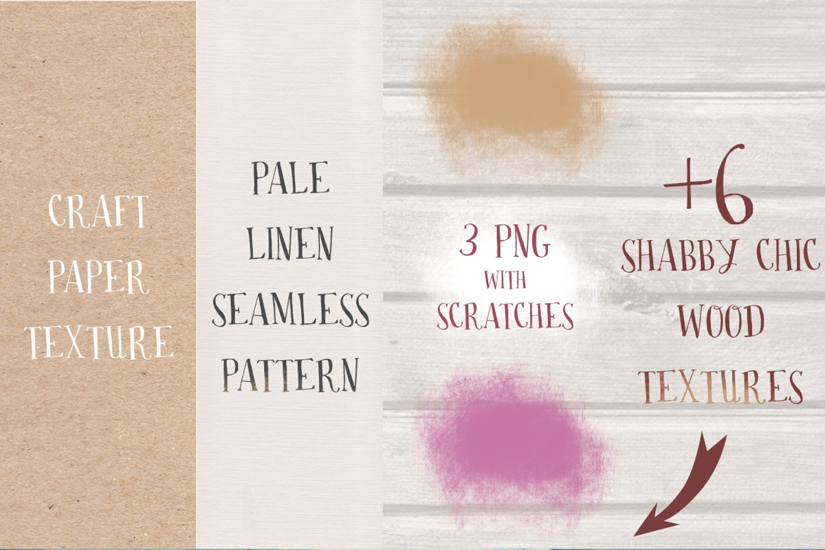 Shabby Chic Bundle + Bonus, an Illustration by kisikoida (Photo 4 of 5)