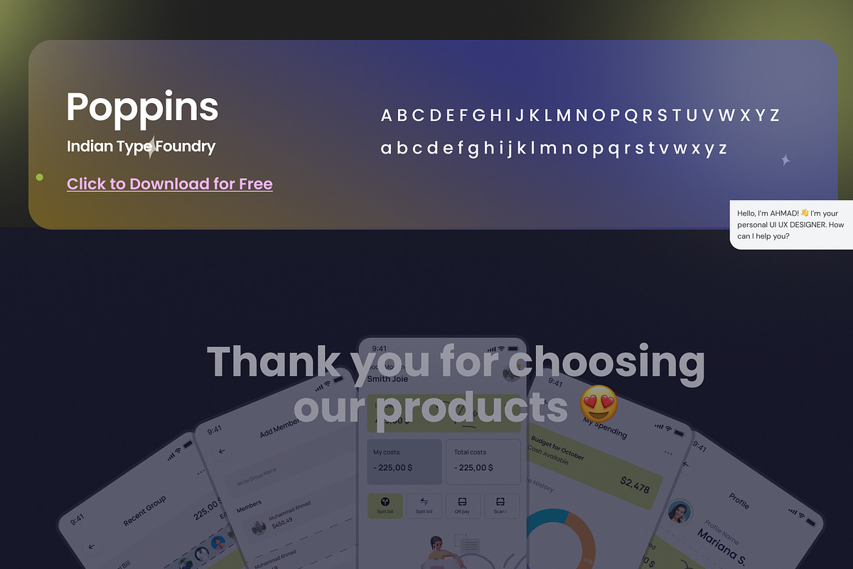Split Bill & E-wallet mobile app, an UI Kit Template by Muhammad_Ahmad (Photo 6 of 7)