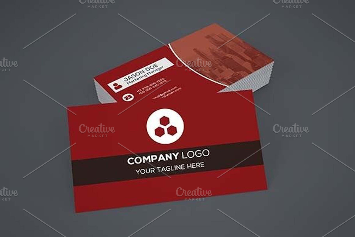 Business Card Template Design, a Business Card Template by nandinigraphics (Photo 2 of 4)