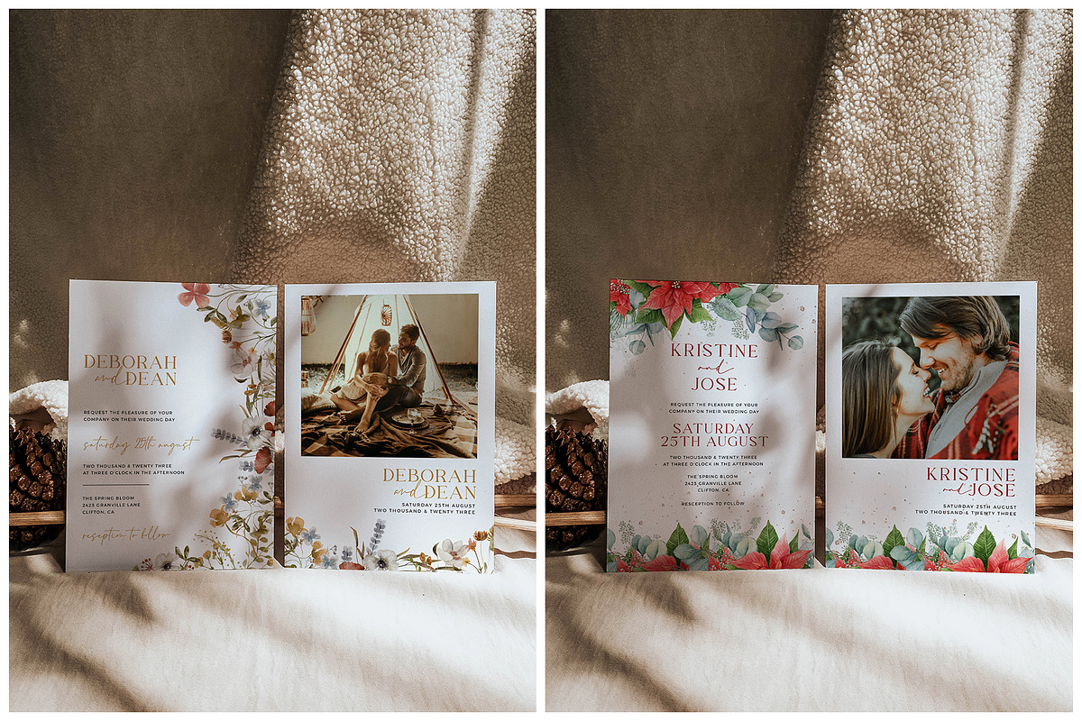 Card Mockup Bundle, a Print Template by eventpapery (Photo 6 of 10)