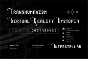 VB Maxtune - Futuristic Display Font, a Sans Serif Font by VALIANTBROTHA (Thumbnail 7 of 11)