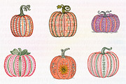 Pumpkin Hand-drawn Fall, an Illustration by CreationArt (Thumbnail 4 of 4)