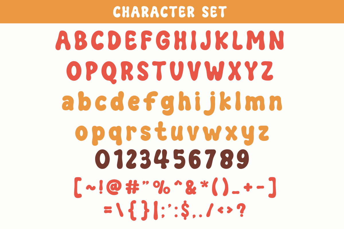 Groovy Sunday - Retro Display Font, a Handwritten Font by SaktiAvellin (Photo 6 of 7)