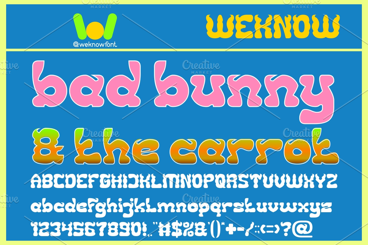 Dragon Monster font, a Font by weknow (Photo 4 of 8)