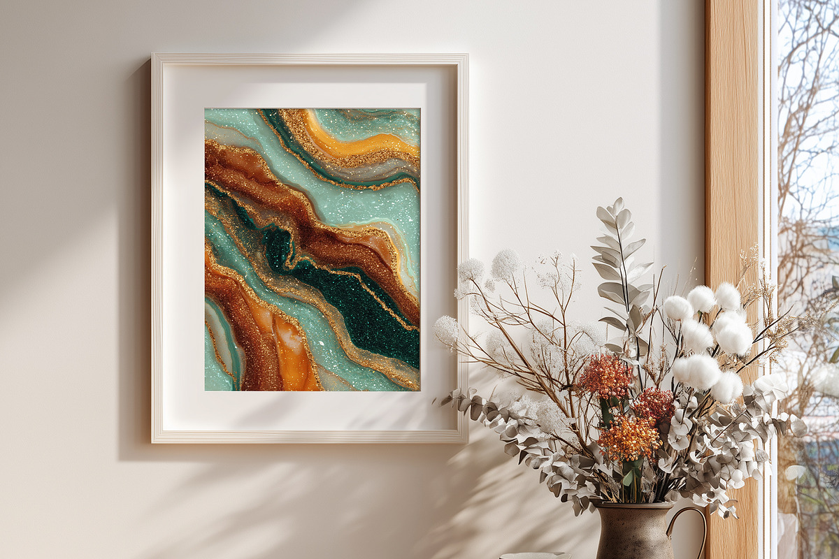 Luxury Marble Illustration, a Decorative Illustration by Housui Patterns (Photo 5 of 12)
