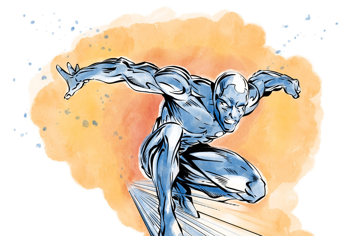 70+ Watercolor & Wet Paint Brushes, a Brush Add-On by Georg's Procreate Brushes (Photo 12 of 19)