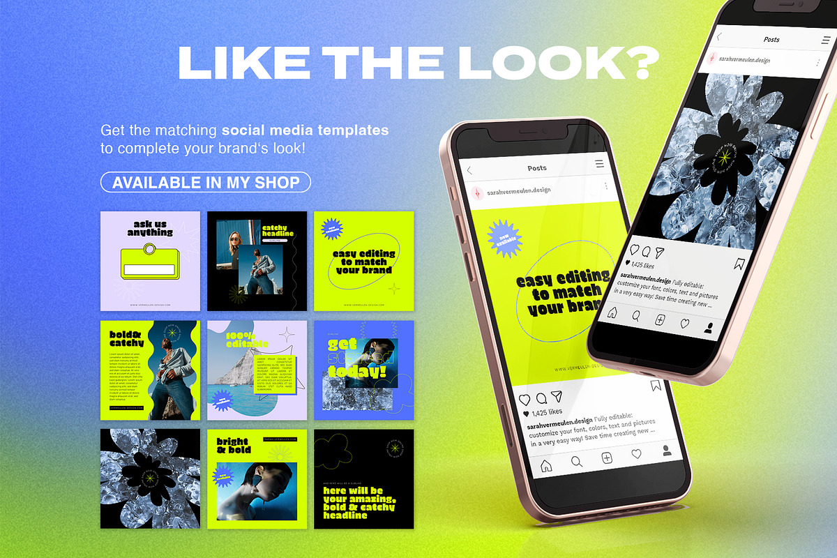 Brandbook Guidelines CANVA Bold, a Branding & Logo Template by Vermeulen Design Studio (Photo 5 of 5)