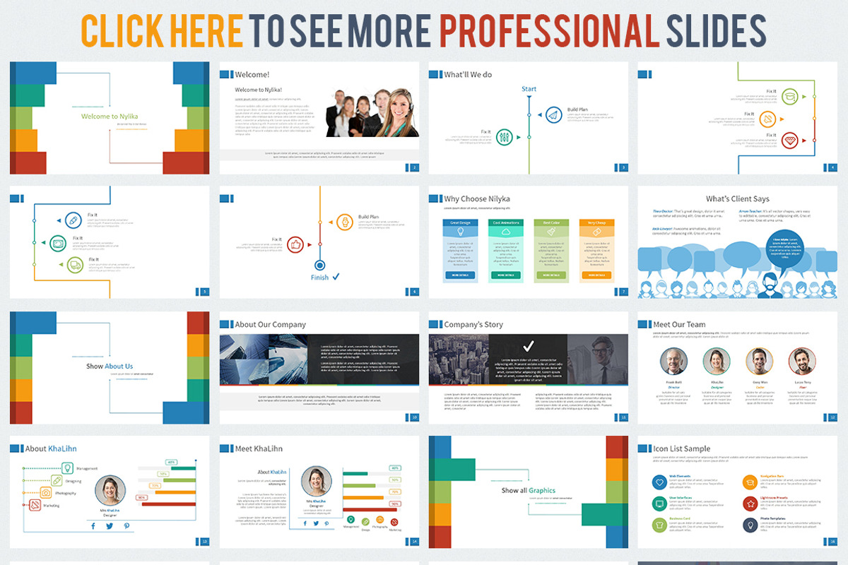 Nylika Keynote Template, a Presentation Template by ProfessionalSlide (Photo 4 of 4)