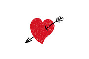 Crayon Doodle Hearts, an Object Graphic by Elena Pimukova (Thumbnail 6 of 36)