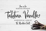 Moonflowers Font Family, a Script Font by Callie Rian & Co. (Thumbnail 4 of 14)