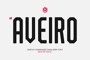 MN Aveiro - Display Condensed Font, a Sans Serif Font by Mantra Naga (Thumbnail 1 of 17)
