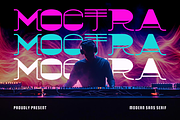Moctra Electro Font, a Font by PutraCetol Studio (Thumbnail 1 of 6)