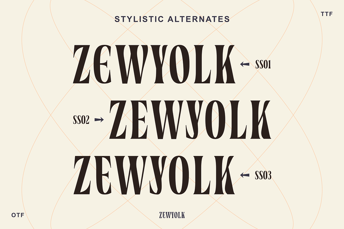 Zewyolk - Bold Condensed Display | Creative Market Zewyolk - Bold Condensed Display | Creative Market